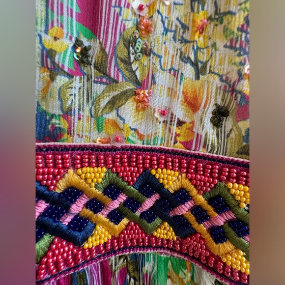 Bhanuni by Jyoti NWT Maxi Arianna High Low Dress size 6 - Picture 8 of 16